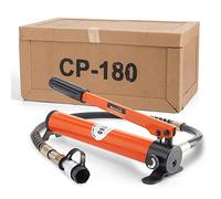 Bonvoisin CP-180 Pompa Idraulica Manuale, Alta Pressione 60kg/cm², Contenuto di Olio 400cc, con Lunghezza Tubo 0,8m, per Ponti/Edilizia/Macchinari