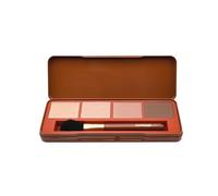 bonvoyage Essentials Define, Palette Contouring Viso con Pennello Incluso, Kit Trucco con Illuminante Viso, Bronzer in Polvere e Contour per Definire e Scolpire, Finish Matte e Brillanti, Portatile
