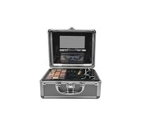 bonvoyage, All About My Eyes Set, Set di Make up di 26-Pezzi con Palette Ombretti con 18-Colori, Eyeliner, Piegaciglia, Ciglia False e Set di Pennelli, Kit Makeup Portatile per Donne