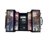 bonvoyage, Set di Make up Professional Colour, Valigetta Portatile con 100-Pezzi, Include Ombretti, Blush, Rossetti, Mascara, Set Manicure e Pedicure, Applicatori e Molto Altro, Portatile e alla Moda
