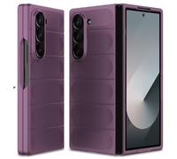 BonYonka Cover per Samsung Galaxy Z Fold 6, Custodia Rigida in PC Ultra Sottile e Antiurto, Custodia Antigraffio con Protezione della Fotocamera per Samsung Galaxy Z Fold 6, Viola