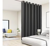 Bonzer Tenda divisoria extra larga per la privacy totale della parete, con occhielli nella parte superiore, isolamento termico, tende oscuranti per finestra scorrevole, 274 x 274 cm (lunghezza x