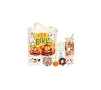 Boo Basket Stuffers da donna, 8 cesti regalo di Halloween per donne, set regalo spettrale per sua figlia, sorella, amica, adulti, famiglia, vicini