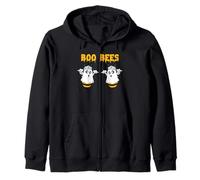 Boo Bees Divertente Halloween Infermiera Medico Scherzo Corrispondenza Gioco di Parole Felpa con Cappuccio