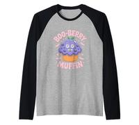 Boo-Berry Muffin Carino Spooky Delight Maglia con Maniche Raglan