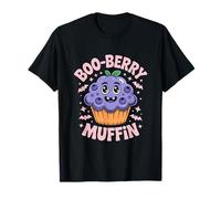 Boo-Berry Muffin Carino Spooky Delight Maglietta