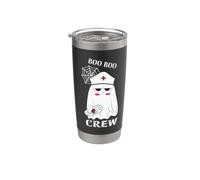 Boo Boo Crew Ghost Nurse Funny Halloween Costume Bicchiere termico in acciaio inox doppia parete