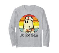 Boo Boo Crew Infermiera Divertente Allattamento Halloween Per Infermieri Maglia a Manica