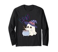 Boo Boo, è Halloween, divertiamoci Un po'. Maglia a Manica