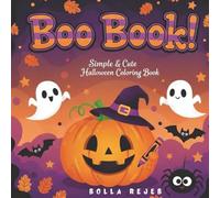 Boo Book: Simple & cute Halloween Coloring Book