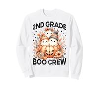 Boo Crew 2 ° Grado Insegnante Wildflower Halloween Fantasma Donne Felpa