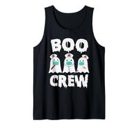 Boo Crew Ghost Nurse Funny Halloween Costume Canotta