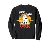 Boo Crew Ghost Nurse Funny Halloween Costume Felpa