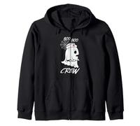 Boo Crew Ghost Nurse Funny Halloween Costume Felpa con Cappuccio