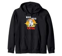 Boo Crew Ghost Nurse Funny Halloween Costume Felpa con Cappuccio