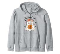 Boo Crew Mom Ghost - Simpatica Corona Floreale per Halloween Felpa con Cappuccio