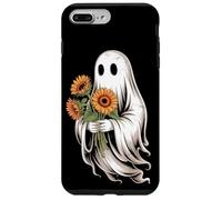 Boo Fantasma Girasole Fiorista Floreale Halloween Custodia per iPhone 7 Plus/8 Plus