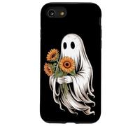 Boo Fantasma Girasole Fiorista Floreale Halloween Custodia per iPhone SE (2020) / 7/8