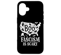 Boo Fascism Boo Sheet Resist No King America Halloween Ghost Custodia per iPhone 16