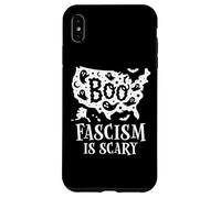 Boo Fascism Boo Sheet Resist No King America Halloween Ghost Custodia per iPhone XS Max