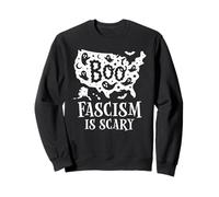 Boo Fascism Boo Sheet Resist No King America Halloween Ghost Felpa