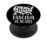 Boo Fascism Boo Sheet Resist No King America Halloween Ghost PopSockets PopGrip Adesivo