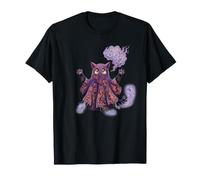 Boo Gatto Halloween Fantasmi Carini Spooky Maglietta