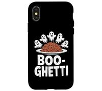 Boo-ghetti - Fantasma di Halloween divertente Custodia per iPhone X/XS