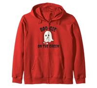 Boo-Gie On The Green Funny Pun Simpatico Fantasma Golf Design Felpa con Cappuccio