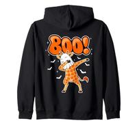 Boo Giraffe Dabbing Costume Funny Halloween Animal Lovers Felpa con Cappuccio