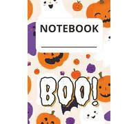 BOO! Halloween Notebook: Cute Ghosts, Pumpkins and Spooky Fun Journal | 100 Lined Pages with Witch Shadow Design | Perfect Halloween-Themed Journal for Notes, Ideas and Fall Writing