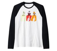 Boo Hands American Sign Language Pride ASL Halloween Witch Maglia con Maniche Raglan