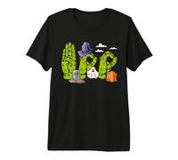Boo Hands American Sign Language Pride ASL Halloween Witch Maglietta Premium