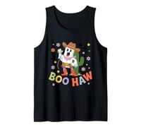 Boo Haw Cowboy Ghost Camicia Western Halloween Cute Cactus Canotta