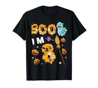 BOO Ho 8 anni Buon compleanno di Halloween a me, tu amante Maglietta