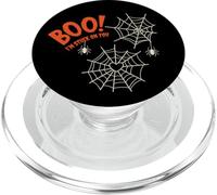 Boo I'm Stuck On You Spider Webs Halloween PopSockets PopGrip per MagSafe