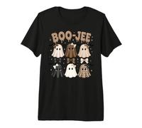 Boo-JEE Cute Ghost Coquette Bow Halloween Maglietta Premium
