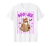 Boo-JEE - Fantasma Leopardato spettrale per Halloween Maglietta