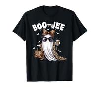 Boo JEE Ghost Camicia Spooky Vibes Halloween Boujee Donna Maglietta
