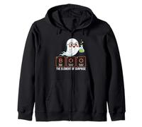 Boo L'elemento di Sorpresa - Spooky Halloween Chemistry Felpa con Cappuccio