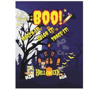 Boo! Match It, Trace It, Color It!