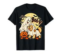 Boo-P Dog Halloween Ghost Costume Maglietta