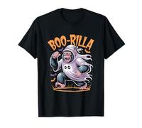 Boo-Rilla Spettrale Primate Halloween Divertimento Maglietta