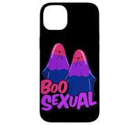 Boo Sexual Bisexual Ghost Pair Word Game for Halloween Custodia per iPhone 14 Plus