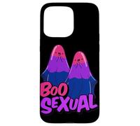 Boo Sexual Bisexual Ghost Pair Word Game for Halloween Custodia per iPhone 15 Pro Max