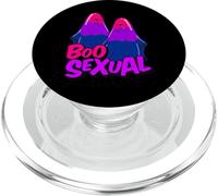Boo Sexual Bisexual Ghost Pair Word Game for Halloween PopSockets PopGrip per MagSafe
