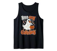 Boo-sey Goosey Divertente Halloween Goose Trick or Treat Graphic Canotta