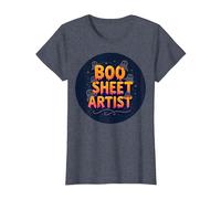 Boo Sheet Artist This Is Boo Foglio Spooky Halloween Fun Maglietta, Donna, Pervinca, XXL