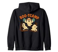 Boo-TCAMP Funny Ghost Gym - Halloween Workout Fitness Ghost Felpa con Cappuccio