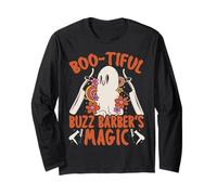 Boo-Tiful Buzz Barbiere Magico Spaventoso Barbiere Halloween Maglia a Manica